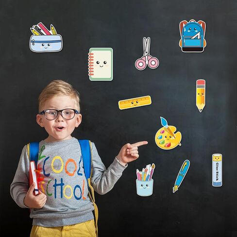 Classroom Teacher Management Magnet - 27PCS You'll Need Elementary Must Haves Teaching Tool, Large Size What You Will Need Magnetic Back to School Supplies for Blackboard Whiteboard Decoration in Saudi Arabia
