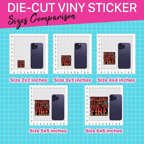 Set 3Pcs Welding It's Like Sewing with Fire Sticker Funny Welder Work Hard Hat Meme Humor Sticker Bookish Waterproof 3 Inches Die-Cut Vinyl for Water Bottle Laptop Phone for Friend Coworker Dad Mom in Saudi Arabia