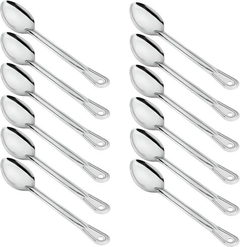OCS Parts Professional Series Set of 3 Basting Spoons | 21-Inch | Stainless Steel Stirring and Basting Spoon for Home and Commercial Kitchens | Dishwasher Safe in Saudi Arabia