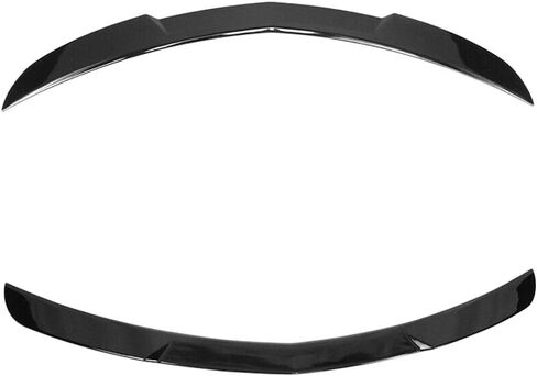 CS Gloss Black ABS Trunk Spoiler Lip لـ Cadillac لـ CT5 Sport/V 2020-2023 & V Blackwing 2022-2023 1PC Painted 84805887- in Kuwait