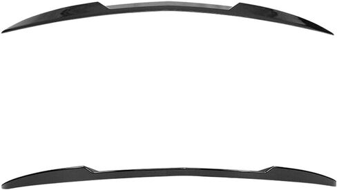CS Gloss Black ABS Trunk Spoiler Lip لـ Cadillac لـ CT5 Sport/V 2020-2023 & V Blackwing 2022-2023 1PC Painted 84805887- in Kuwait