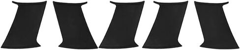 لـ Subaru لـ Impreza WRX 2002-2007 & WRX 2004-2007 & WRX Limited/WRX TR 2006-2007 5PCS ABS TRUNK SPOILER SPOILER ADD ON الخلفي الأسود غير المصقول غير المكتوب ASTSB-SI02STI in Kuwait