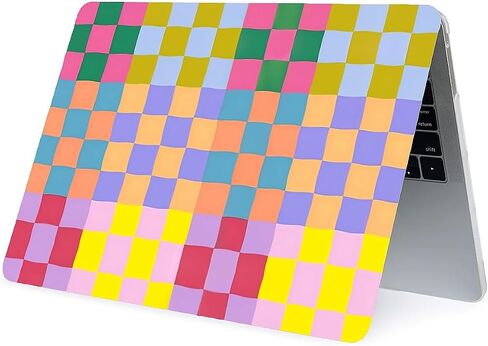 تم التوافق مع Macbook Air 15.3 بوصة Case 2023 الإصدار M2 A2941 ، حالة غلاف قشرة بلاستيكية صلبة ملونة Happy in Kuwait