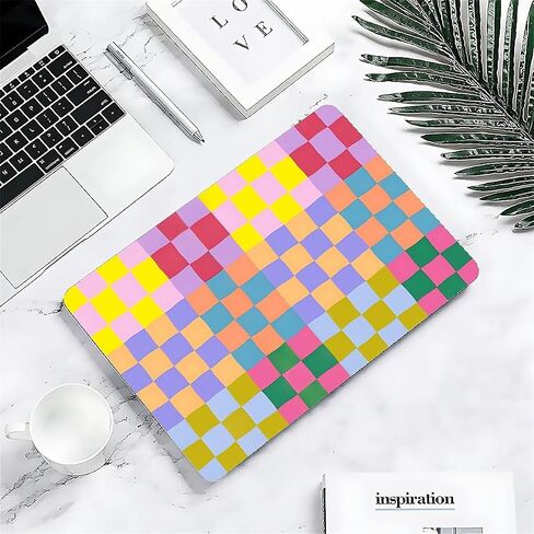 تم التوافق مع Macbook Air 15.3 بوصة Case 2023 الإصدار M2 A2941 ، حالة غلاف قشرة بلاستيكية صلبة ملونة Happy in Kuwait