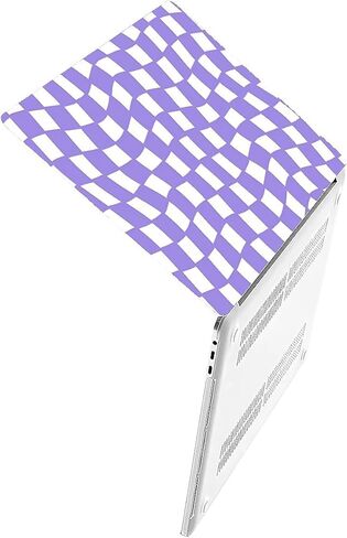SEized Compatible with MacBook Air 15.3 inch Case 2023 Release M2 A2941,Happy Colorful Checkerboard Hard Plastic Shell Cover Case in Kuwait