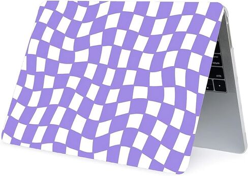 SEized Compatible with MacBook Air 15.3 inch Case 2023 Release M2 A2941,Happy Colorful Checkerboard Hard Plastic Shell Cover Case in Kuwait