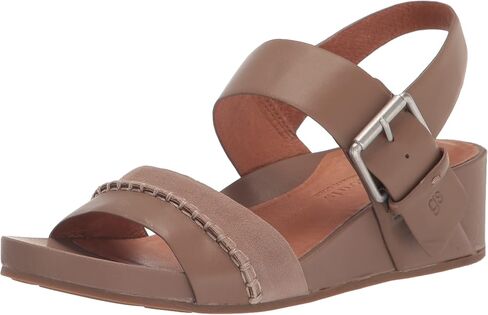 Gentle Souls by Kenneth Cole Women's Women's Giulia Wedge Sandal, Luggage, 9.5 in Saudi Arabia