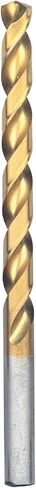 BOSCH TI4154 27/64 In. x 5-3/8 In. Titanium Nitride Coated Metal Drill Bit with 3/8 In. Reduced Shank for Applications in Heavy-Gauge Carbon Steels, Light Gauge Metal, Hardwood,1-Piece in Saudi Arabia