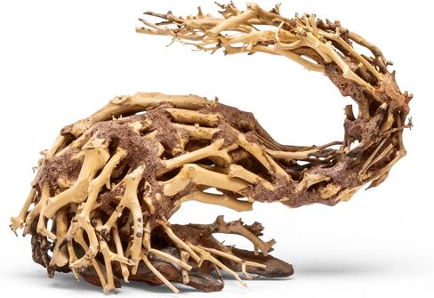 Ultum Nature Systems Bonsai - Handcrafted Driftwood for Aquarium, Terrarium, Vivarium, Natural Aquascape Decorations, Aquascaping Hardscape for Live Plants - 011, Small in Saudi Arabia