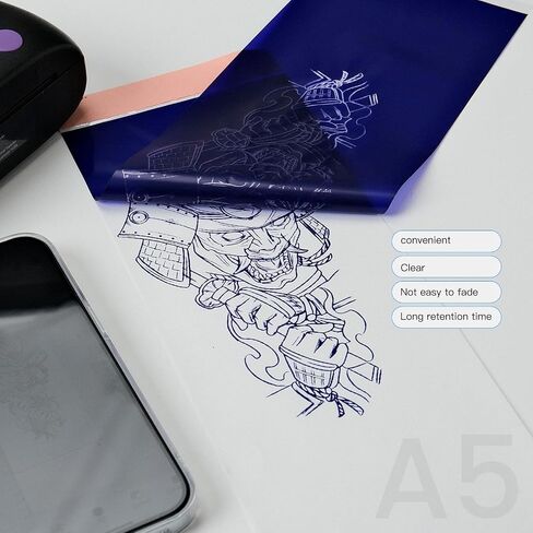 ورق نقل الوشم Pro Tattoo لـ Mini Tattoo Stency Praint Thermal Stencil Paper 35 Sheets متوافقة مع لوازم Tattoo Printer & Tattoo in Saudi Arabia