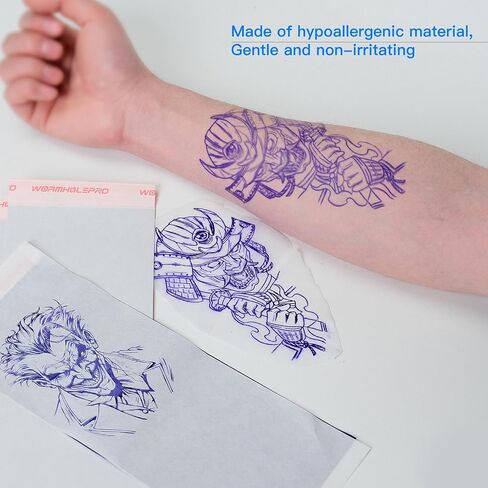 ورق نقل الوشم Pro Tattoo لـ Mini Tattoo Stency Praint Thermal Stencil Paper 35 Sheets متوافقة مع لوازم Tattoo Printer & Tattoo in Saudi Arabia