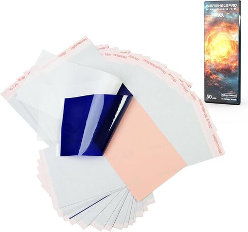 ورق نقل الوشم Pro Tattoo لـ Mini Tattoo Stency Praint Thermal Stencil Paper 35 Sheets متوافقة مع لوازم Tattoo Printer & Tattoo in Saudi Arabia