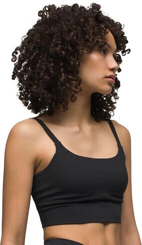 prAna Luxara Bralette Charcoal Linea LG (Women's 10-12) in Saudi Arabia