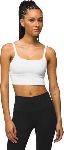 prAna Luxara Bralette Charcoal Linea LG (Women's 10-12) in Saudi Arabia