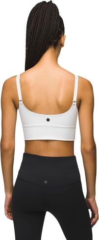 prAna Luxara Bralette Charcoal Linea LG (Women's 10-12) in Saudi Arabia