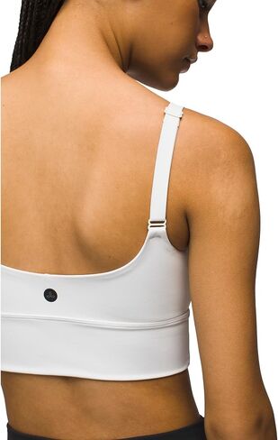 prAna Luxara Bralette Charcoal Linea LG (Women's 10-12) in Saudi Arabia