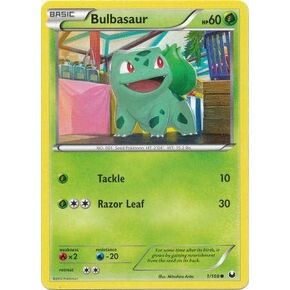 Pokemon - Bulbasaur (1/108) - BW - Dark Explorers