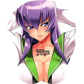 High School of The Dead Anime Saeko Mouse Pad Mousepad