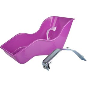 Children Bicycle Doll Seat Doll Carrier Seat for Girls Lightweight Decor Trendy Practical Bike Attachment Accessory Easy to Install, Include Hardware, More Fun for Kids