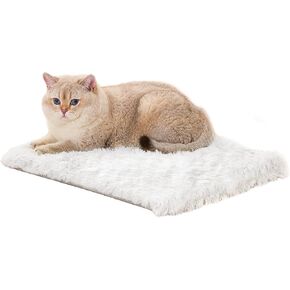 Cat Bed Pad for Indoor Cats, 19.3*17.7*1.57 inch Soft Small Pet Bed, Double Sided Washable Cat Bed Dog Bed, Self Heating Pet Pad, Indoor Breathable Pet Mat for Small, Medium, Large Cats Puppy