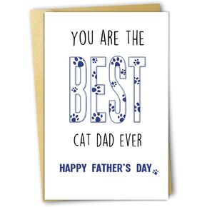 OJsensai Joke Fathers Day Card for Dad, Birthday Card for Dad, Emergency Extra Funny Joker Greeting Card for the Father's Day Gifts, Variety Joke Card for Father, Fathers Day Card from Daughter