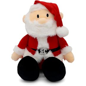 Santa Plush - Stuffed Claus for Kids Toy and Saint Nick Christmas Tree Decor - The Santas Plush Doll Toys - Cozy Holiday Plushie for Toddlers - Small - 12 Inch