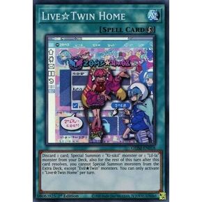 Live Twin Home - GEIM-EN018 - Super Rare - 1st Edition