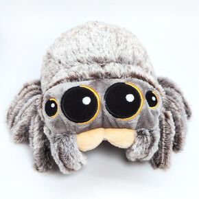 Spider Stuffed Animal 6.9 inch:Great Jumping Cute Spider Plush Gift for Kids 3+