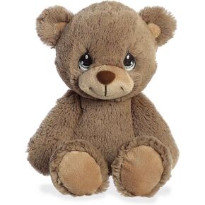 Aurora® Inspirational Precious Moments™ Barley Bear Stuffed Animal - Cherished Memories - Enduring Comfort - Brown 8.5 Inches