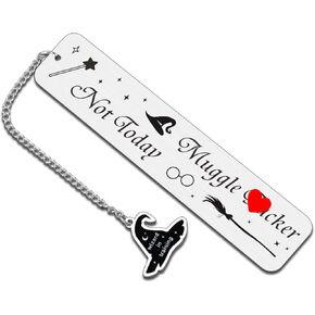 Witchy Gifts for Women, Spooky Gifts for Booklovers, Book Merch for Book Ners Halloween Gifts Witch Stuff for Magic Fans Not Today Book Marks for Book Lovers Halloween Birthday Gifts
