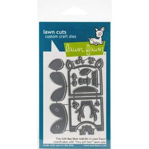Lawn Fawn Dies - Tiny Gift Box Deer Add-On (LF1790)