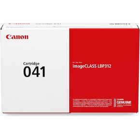 Canon Genuine 041 Black Toner Cartridge Compatible with LBP312dn, MF525dw