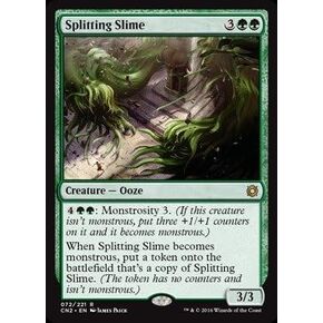 Magic The Gathering - Splitting Slime (072/221) - Conspiracy 2: Take The Crown