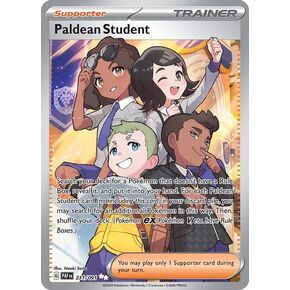 Pokemon – Paldean Student – 231/091 – Paldean Fates – Full Art – Ultra Rare