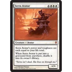 Magic The Gathering - Serra Avatar (21/356) - Commander 2013
