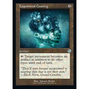 Magic: the Gathering - Liquimetal Coating (028) - The Brothers' War Retro Artifacts
