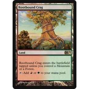 Magic: the Gathering - Rootbound Crag - Magic 2012