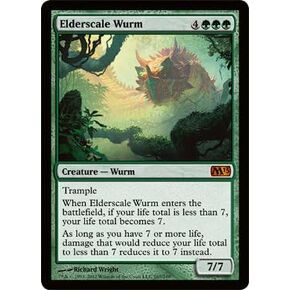 Magic: the Gathering - Elderscale Wurm (167) - Magic 2013