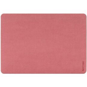 Incase Textured Hardshell NanoSuede - MacBook Pro 15 inch Case - 2019, 2018, 2017, 2016 - MacBook Case, Laptop Cover, Protective Hard Shell, Scratch Resistant, Lightweight - Dark Pink