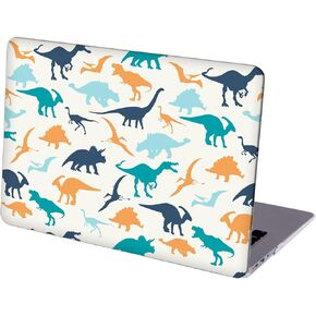 Compatible with MacBook Air 13.6-inch, Hard Shell Case with Keyboard Cover and Screen Protector (A2681, M2 chip / A3113, M3 chip / A3240, M4 chip, 2022-2025 Release) - Dinosaurs MD3620
