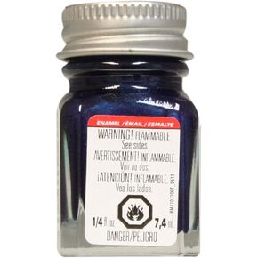 Testors Corp. Enamel 1/4oz Artic Blue Metallic TES1109TT Plastics Paint Enamels