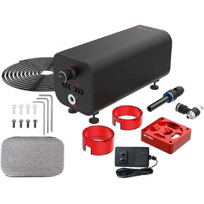 Air Assist Pump for Laser Cutter, 36W Air Assist Set Fit for Twotrees TTS-55 TTS-25 A5 Pro TS2 S6 Pro S9 Master 2 Pro S2 SF LE400 Pro Reizer, Wood Laser Engraving Cutting Machine Air Output