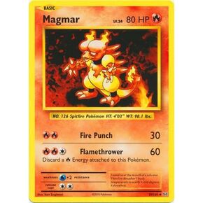 Pokemon - Magmar (20/108) - XY Evolutions