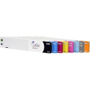 InkOwl Compatible Ink Cartridge Replacement for MIMAKI SS21 Printers SPC-0501 (440mL, 8-Pack)
