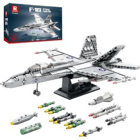 MIG-29 Fighter Jet Building Sets for Adults, Military Fighter Display Model 33024, Technical Military Plane Collectible Set, Toys Gifts for Aviation Fans Boys Girls 14+ (1387 PCS)