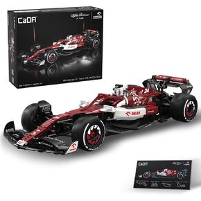 C64005w Alfa Romeo F1 Race Car C42 Building Blocks Set, 1868 PCS 1: 8 MOC Creative Building Blocks, Excellent Racer Model and Collection STEM Gift for 8+ Kids Teens and Adults