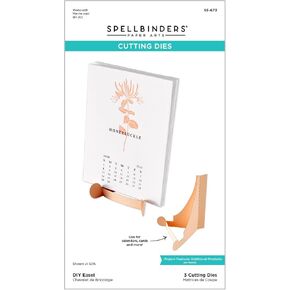 Spellbinders DIY Easel Etched Dies, Metal