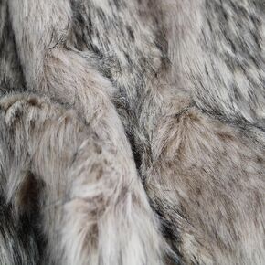 Stylish FABRIC Faux Fur-Fabric by The Yard-Fluffy, Shaggy Mohair-for Sewing, Apparel, Clothing, Newborn, Costumes, Plush Toys, Dolls, Decorations, Rugs, Gnome Beard Miniature, Oatmeal 18X60