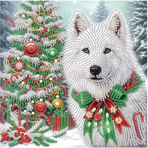 Tontut Diamond Painting Kit for Adult Beginners, Smiling Hat Snowman 5D Special Diamond DIY Crystal Rhinestone Crafts for Home Wall Decoration