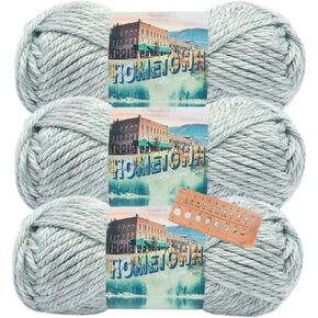 Lion Brand Yarn - Hometown - 3 Pack Multis (Fayetteville Frost)